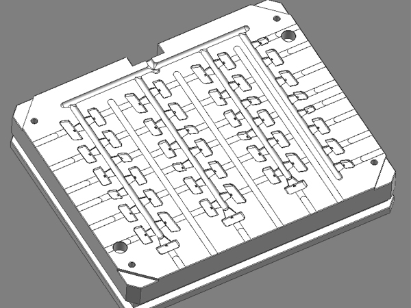 Ceramic core mold